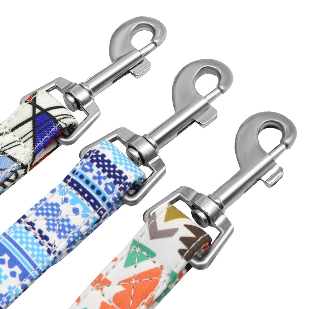 Thick Printed Nylon Dog Leash