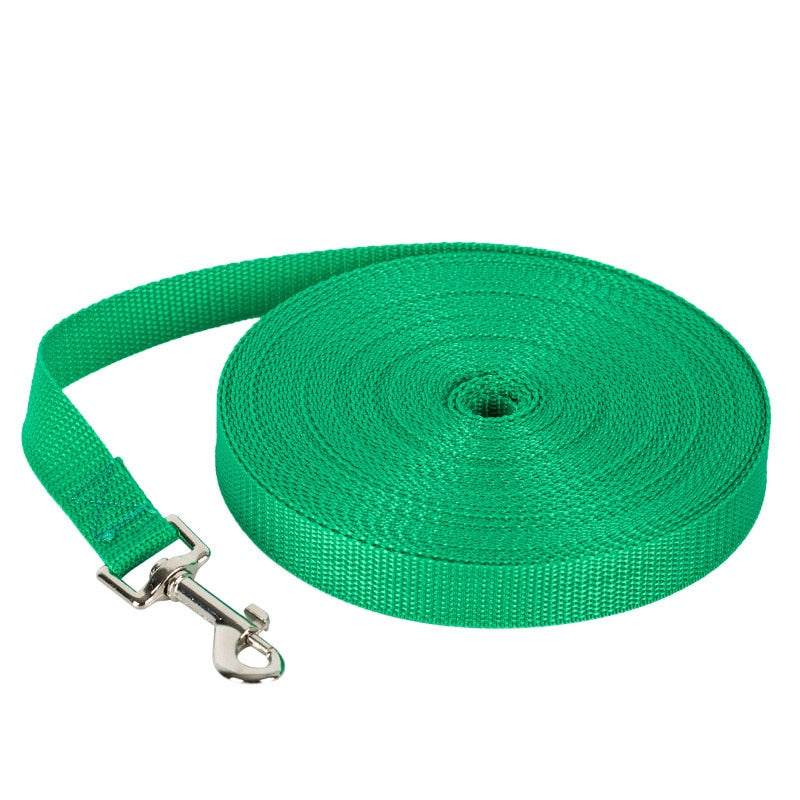 Nylon Training Dog Leashes 3 Colors 1.5M 1.8M 3M 4.5M 6M 10M.