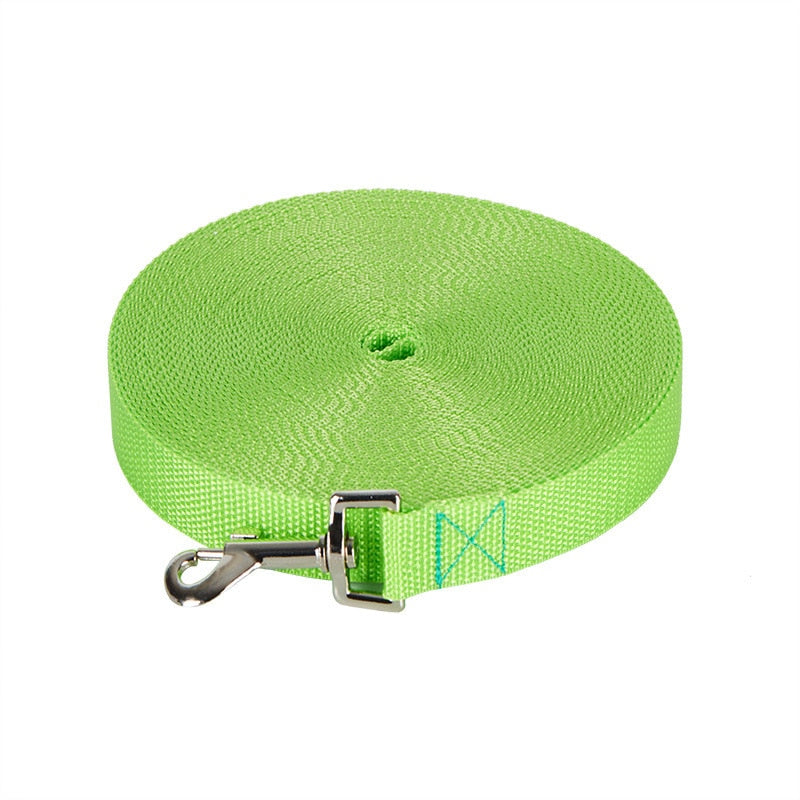 Nylon Training Dog Leashes 3 Colors 1.5M 1.8M 3M 4.5M 6M 10M.