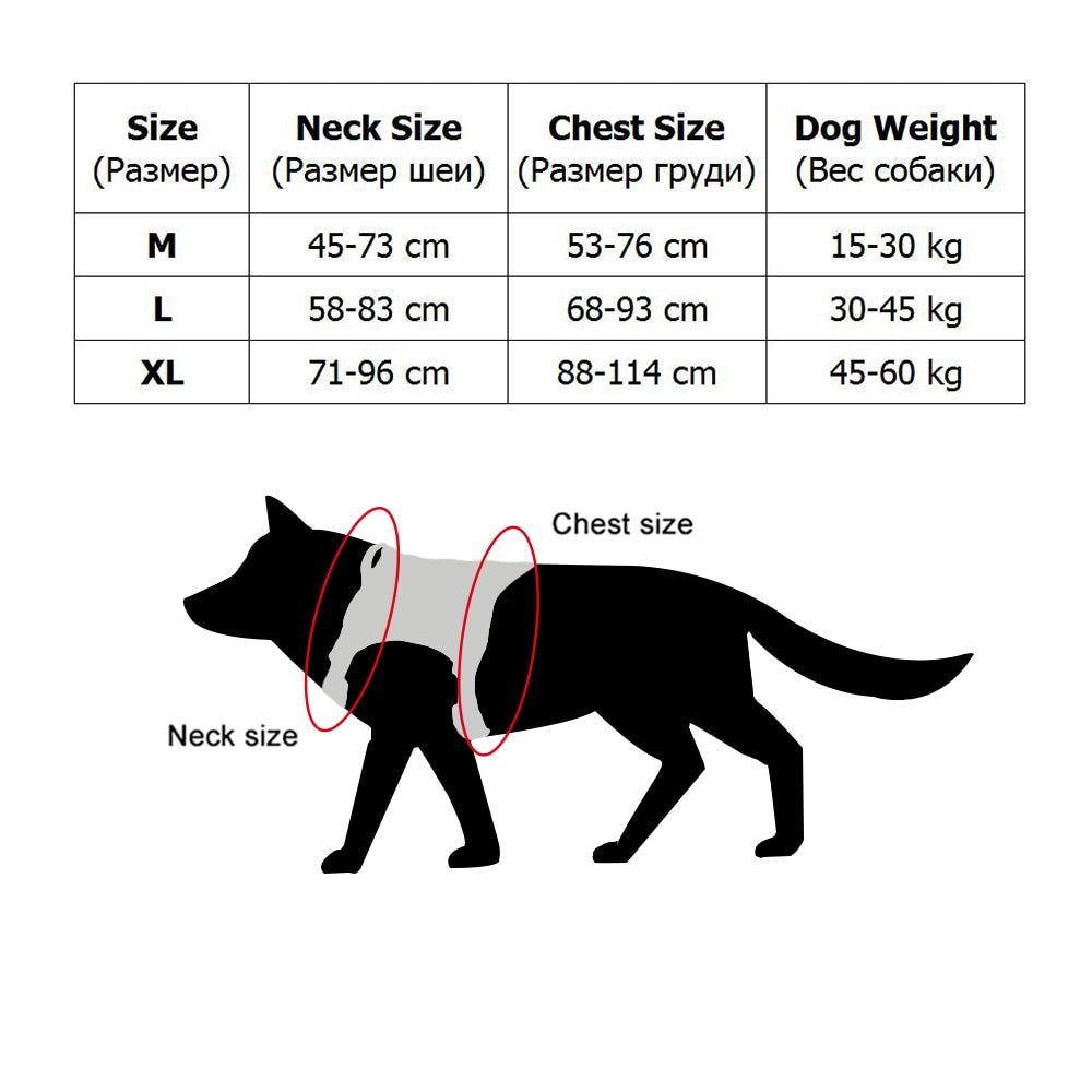 Military Tactical Working Dog Harness