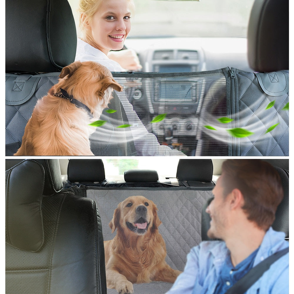 Travel pod for dogs. boot/ back seat cover.