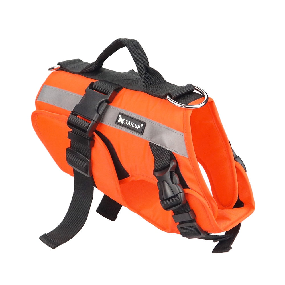 Dog Life Jacket Outdoor Safety Clothes Life Vest For Small Medium Large Dogs