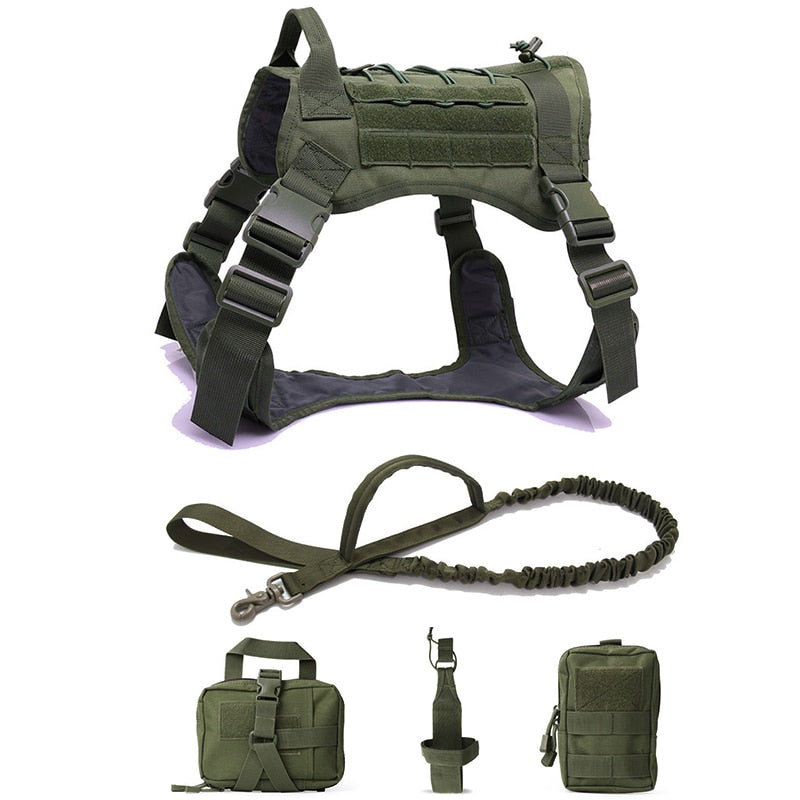 Military Tactical Working Dog Harness