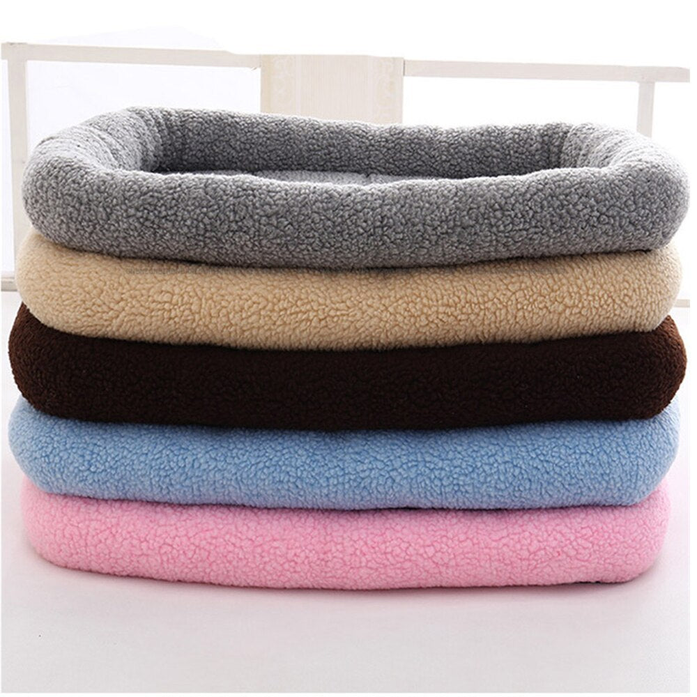 Fluffy calming dog bed/ kennel cushion