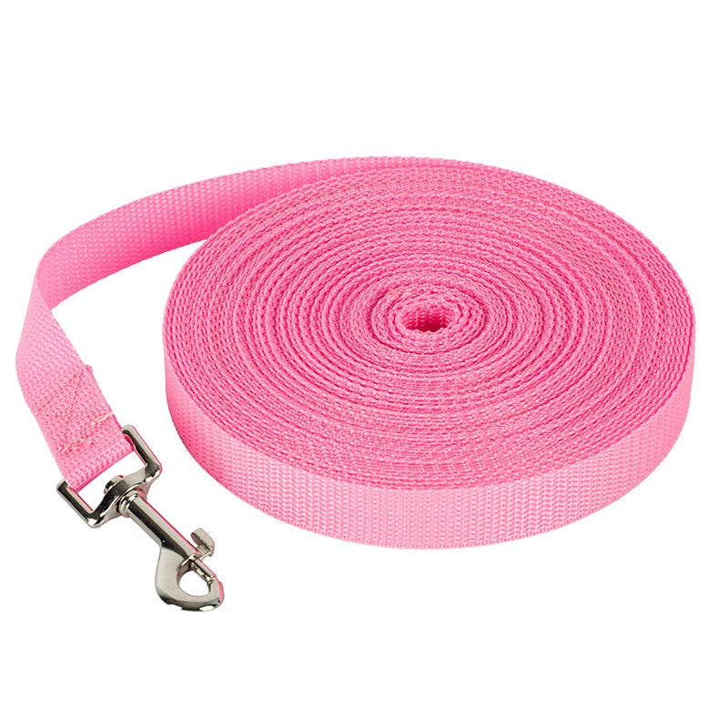 Nylon Training Dog Leashes 3 Colors 1.5M 1.8M 3M 4.5M 6M 10M.