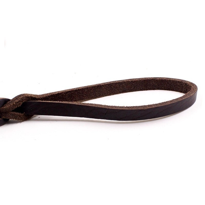 Benepaw High-end Cowhide Leather Leash Dog Handmade Durable Pet Leash