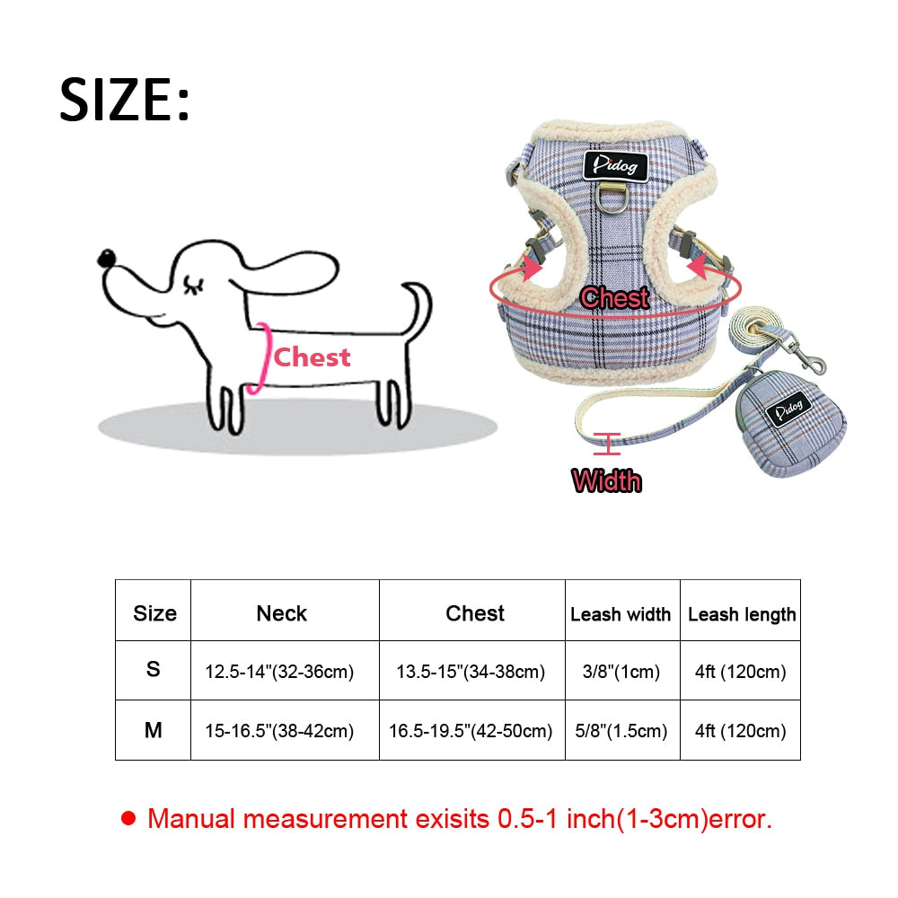 Soft Pet Small Dog Harnesses Vest