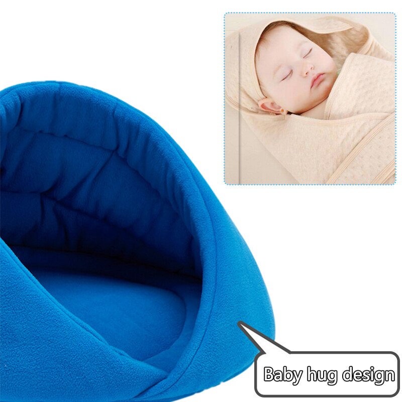 Warm Dog Bed Pet House Soft Suitable Fleece