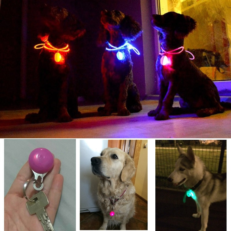 Glowing LED Collar Pendant
