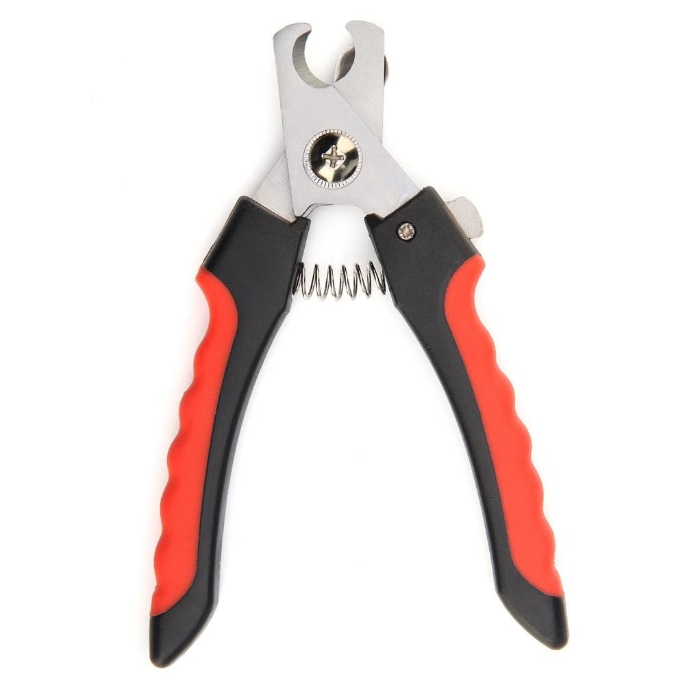 Professional Dog Nail Clipper Cutter With Lock And File Stainless Steel Grooming