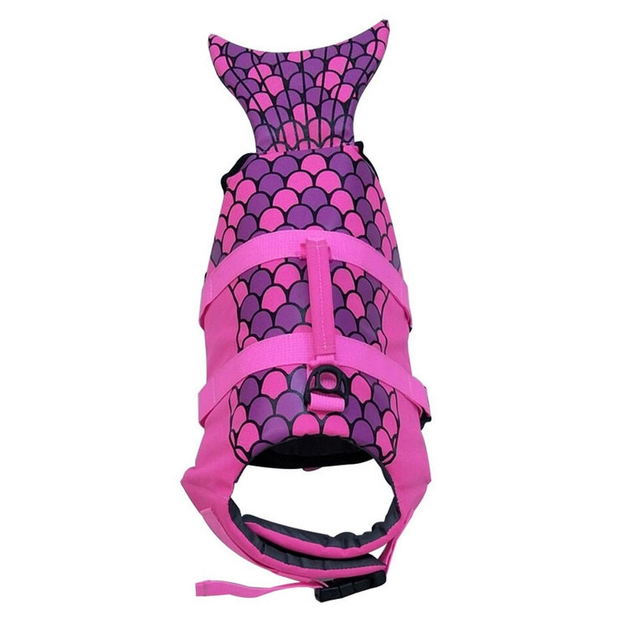 Dog Life Jacket Vest mermaid or shark