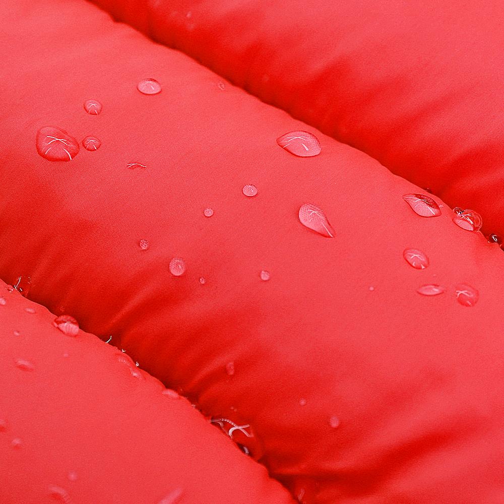 Reversable warm waterproof coat.