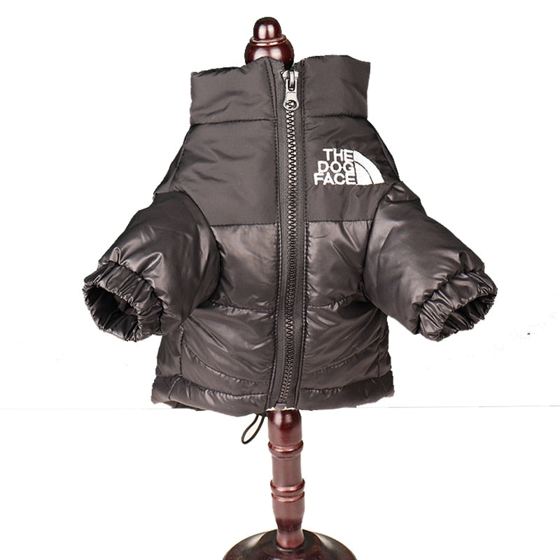 The dog face coat