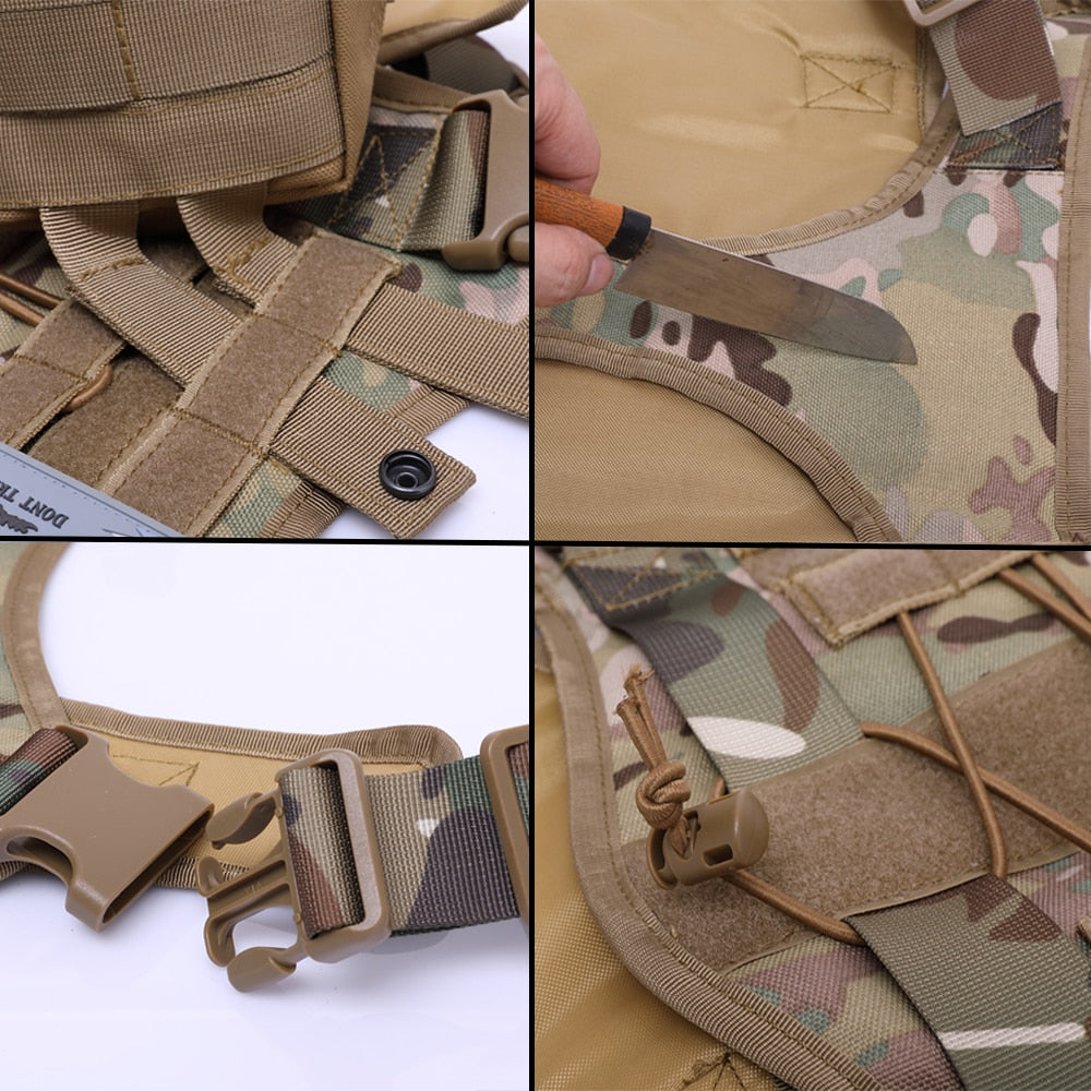 Military Tactical Working Dog Harness