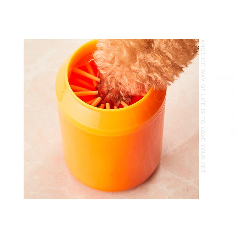 Dog Paw Cleaner Cup for Small-Large Dogs Soft Silicone Foot Wash Tools