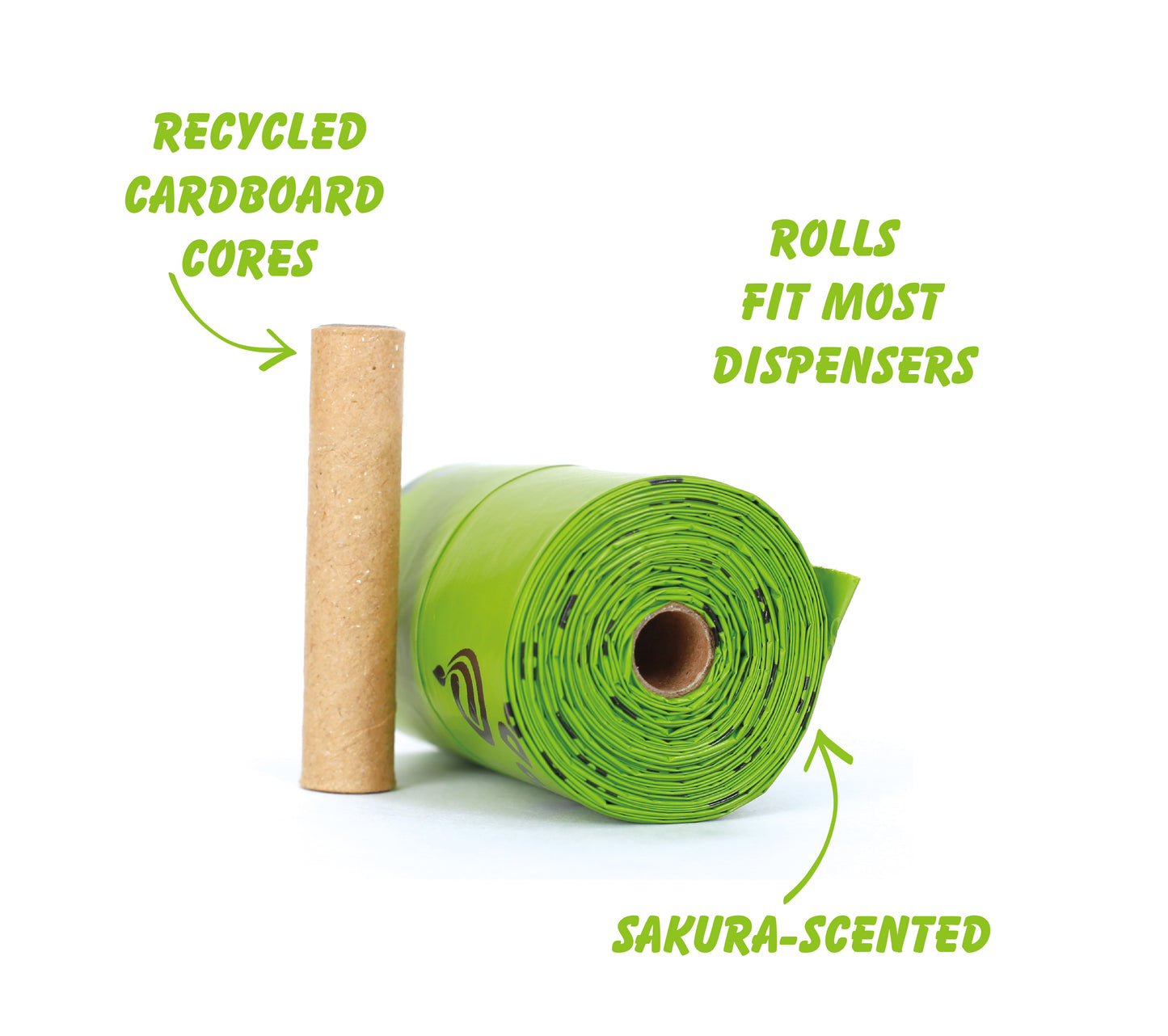 DeoDoo Scented Biodegradable Dog Poop Bags Bulk