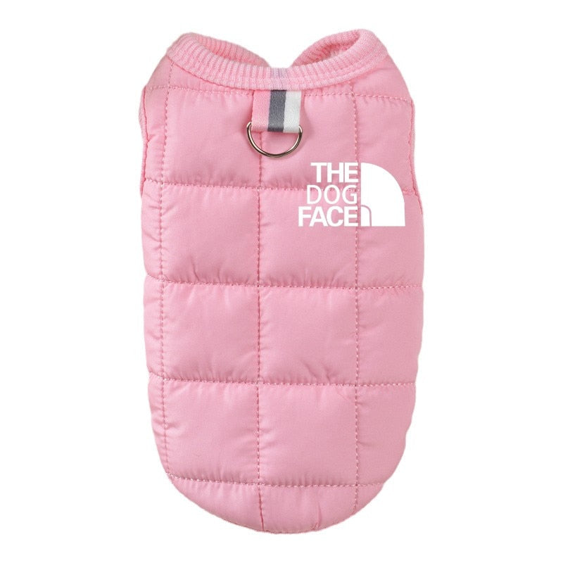 The dog face small dog body warmer