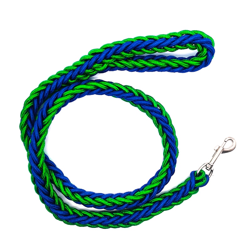 Braided Nylon Dog Leash For Medium To Large Dogs