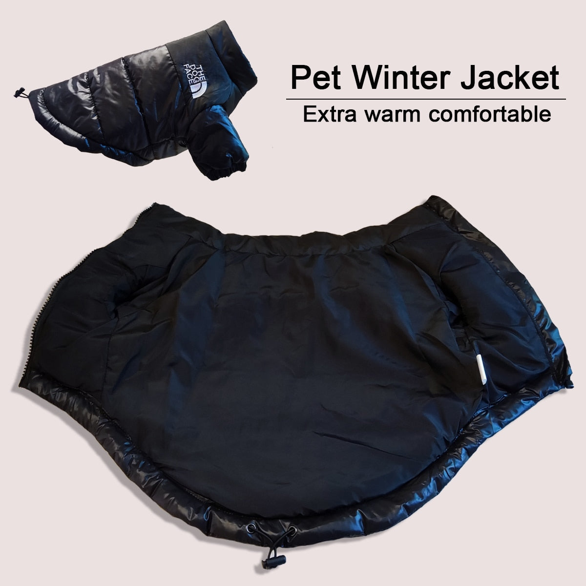 The dog face coat
