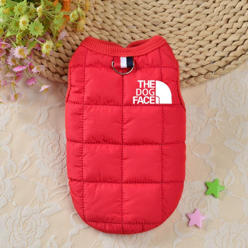 The dog face small dog body warmer