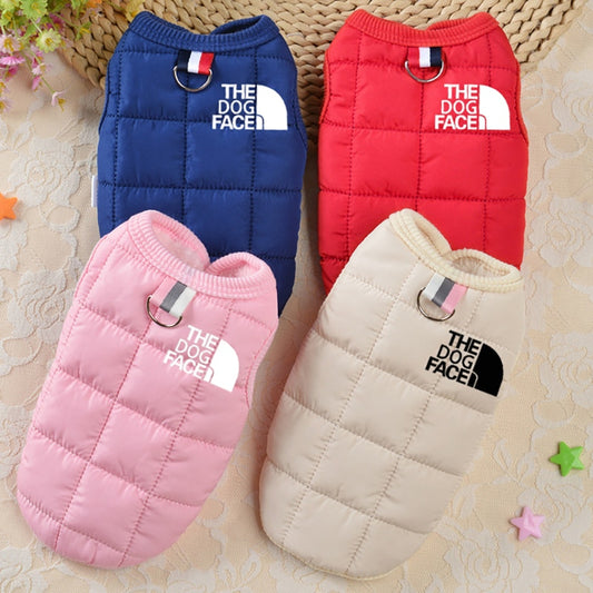 The dog face small dog body warmer